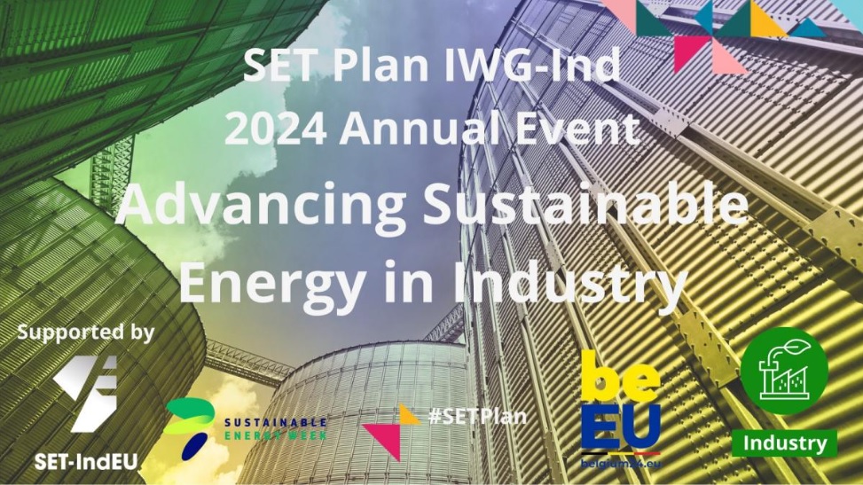 CAPTUS in the SET Plan IWG-Ind 2024 Annual Event: Advancing Sustainable Energy in Industry (5 June 2024, Namur, Belgium)