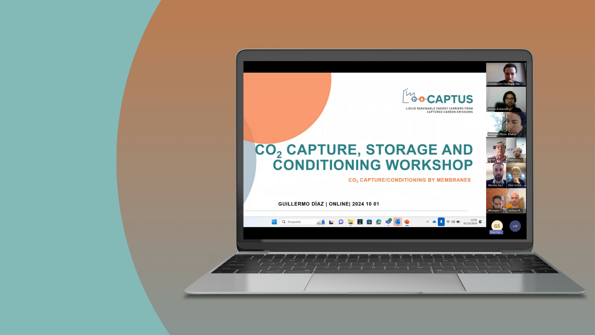 CAPTUS workshop on CO2 capture and conditioning: recording available!